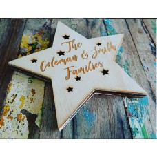 Personalised Star Tree Topper